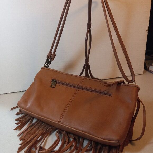 The Sak, Macrame & Fringe 3 in on bag - Picture 2 of 10
